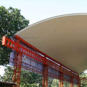 ROUND SPIDER ROOFING