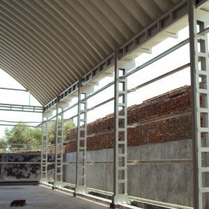 ROUND SPIDER ROOFING